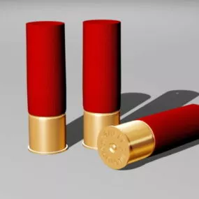 Shotgun Shell 3d model