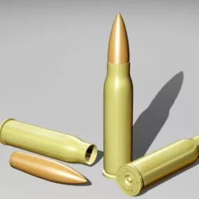 762 Bullet 3d model