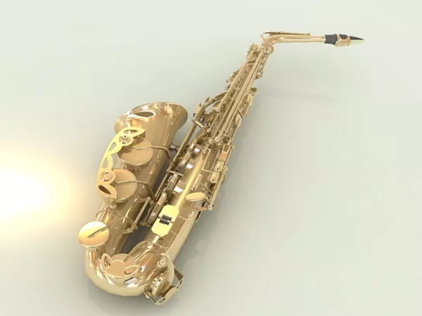 Lowpoly Soprano Cornet 3d model