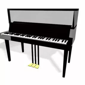 Upright Piano 3d model