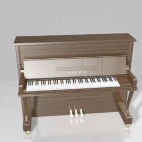 Upright Piano 3d model