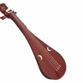 Like Lute String Instrument 3d model