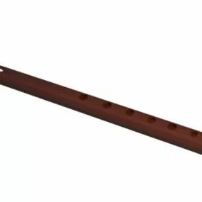 Wooden Flute 3d model
