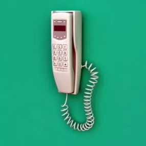 Wall Telephone 3d model