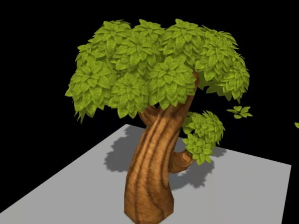 Cartoon Tree 3d model Cartoon Tree 3d model