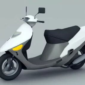 Motor Scooter 3d model