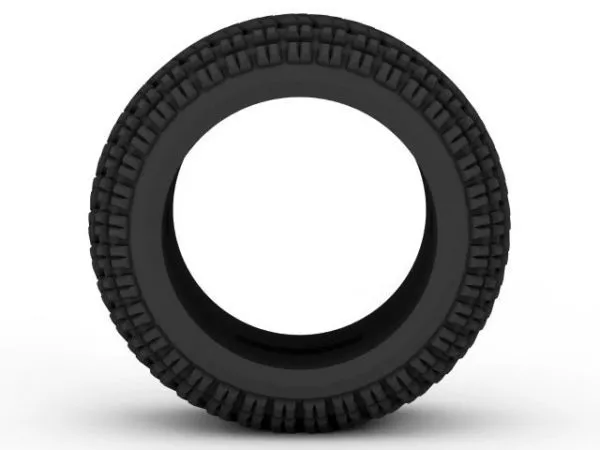Rubber Tyre 3d model Rubber Tyre 3d model