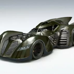 The Batmobile 3d model