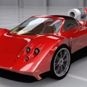 Pagani Zonda 3d model