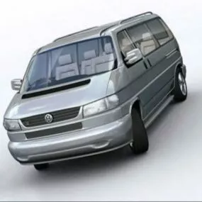 Vw Volkswagen Van 3d model