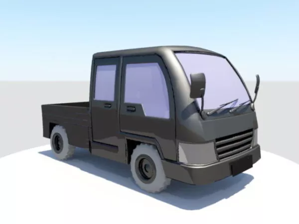 Pickup Truck 3d model Pickup Truck 3d model