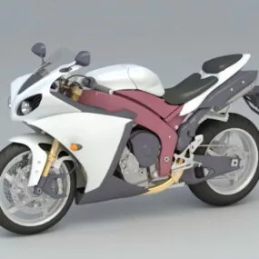 Harley Motorcycle 3d model