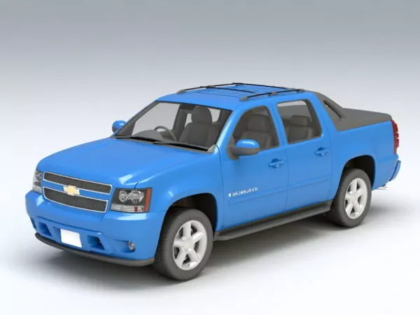 Chevrolet Avalanche 3d model Chevrolet Avalanche 3d model