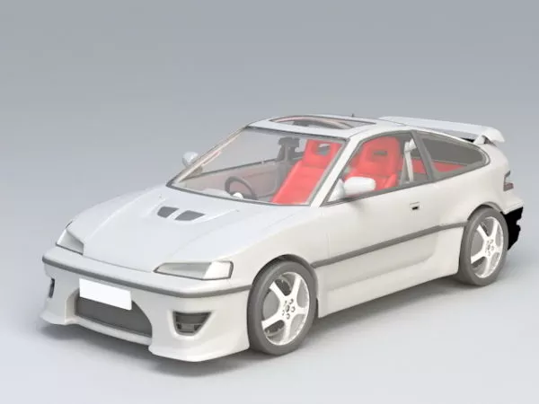Gt Sports Car 3d model Gt Sports Car 3d model