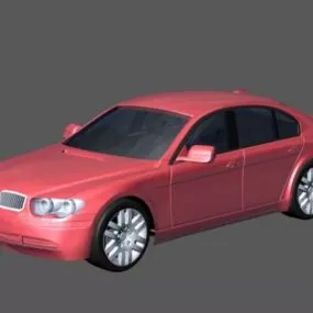 Luxury Sedan Car 3d model
