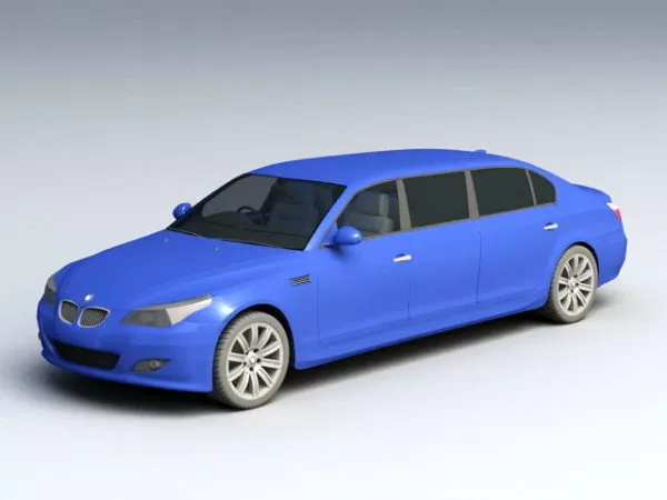 Bmw 7 Series Limousine 3d model Bmw 7 Series Limousine 3d model