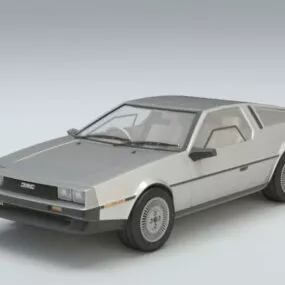 Delorean Dmc-12 3d model