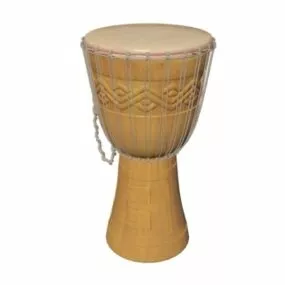 West Africa Bougarabou Drum 3d model