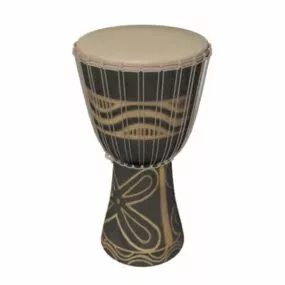 Goblet Shaped Drum 3d model