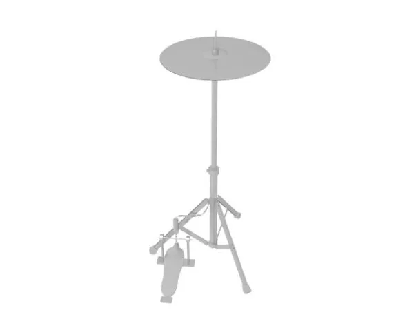 Cymbal On Stand 3d model Cymbal On Stand 3d model