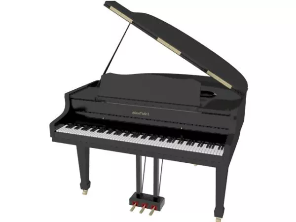 Pipe Organ Instrument 3d model