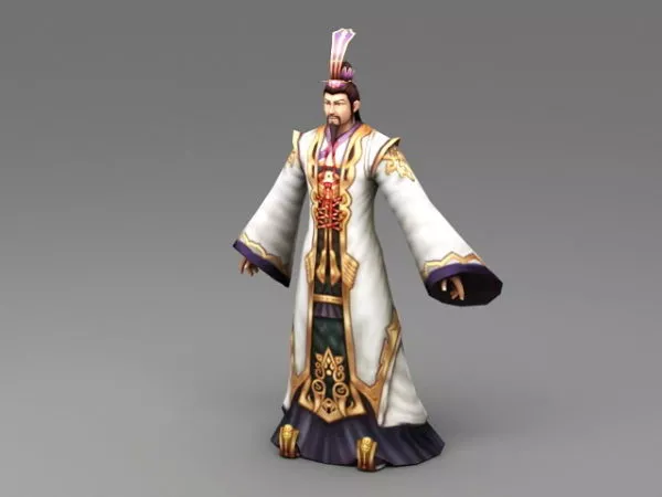Ancient China Lord 3d model Ancient China Lord 3d model