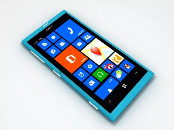 Nokia Lumia 800 3d model Nokia Lumia 800 3d model