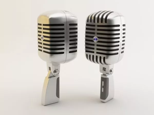 Shure Microphone 3d model