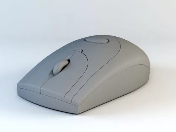 Wireless Computer Mouse 3d model Wireless Computer Mouse 3d model