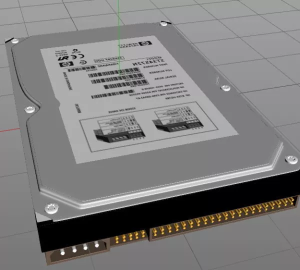 Kingston Datatraveler Drive 3d model