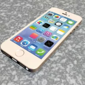 Iphone 5s Gold 3d model