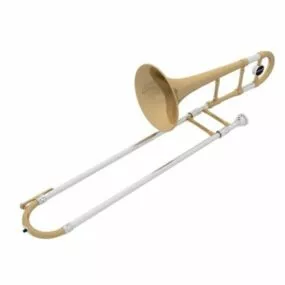 Alto Trombone 3d model