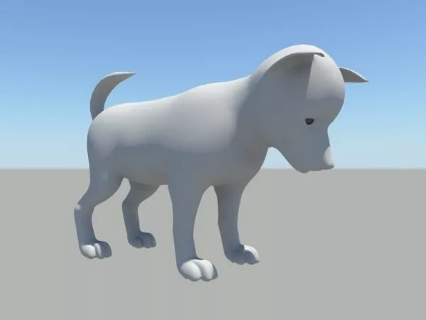 Alaskan Malamute Dog 3d model Alaskan Malamute Dog 3d model
