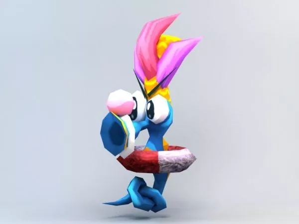 Seahorse Statue 3d model