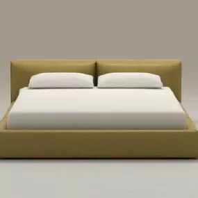 Contemporary Bed 3d model