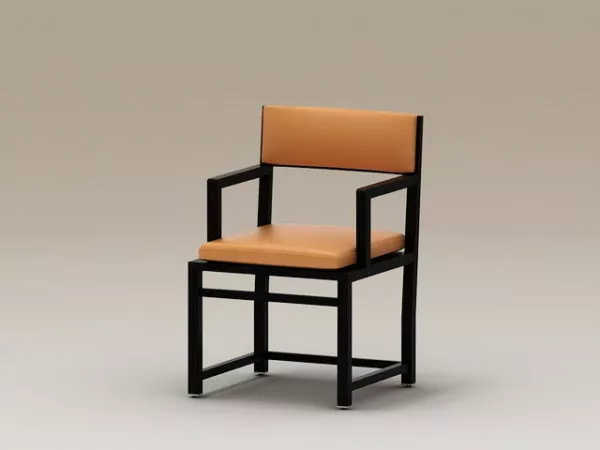 Chinese Style Armchair 3d model Chinese Style Armchair 3d model
