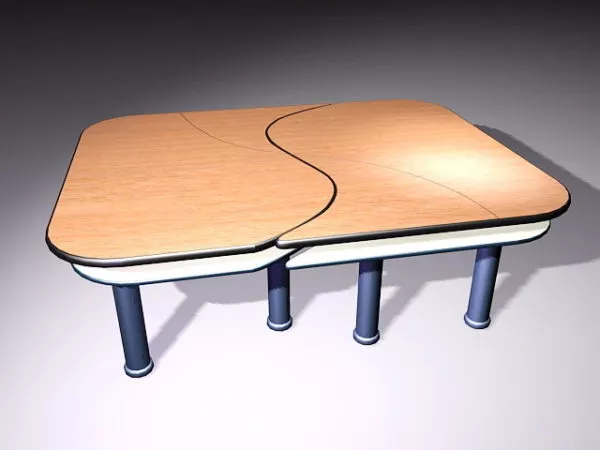 Modern Meeting Table 3d model Modern Meeting Table 3d model
