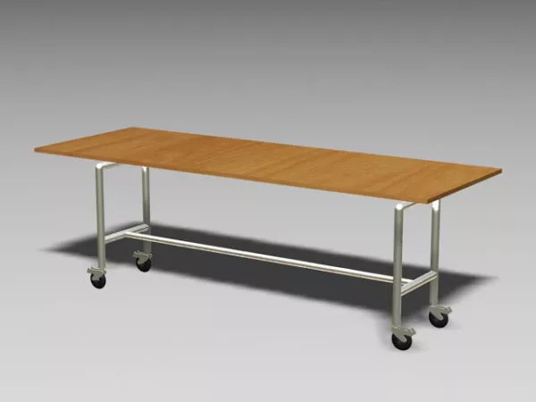 Mobile Office Desk Workstation 3d model Mobile Office Desk Workstation 3d model