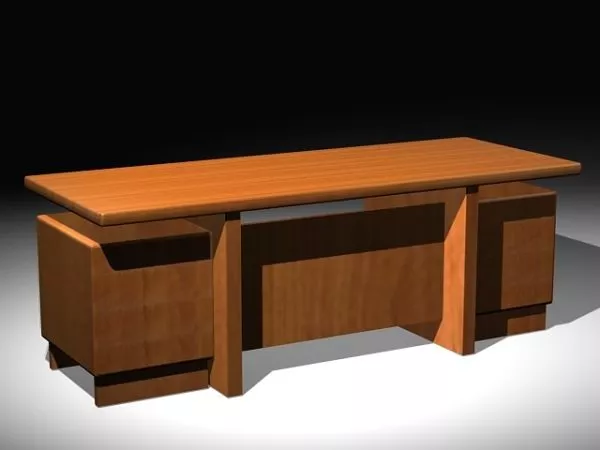 Executive Office Desk 3d model Executive Office Desk 3d model
