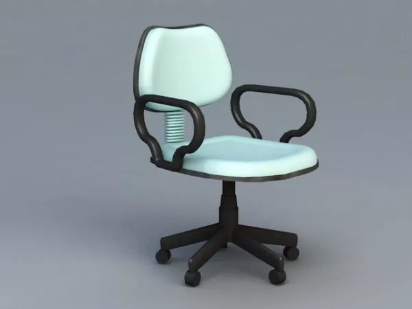 Ergonomic Desk Chair 3d model Ergonomic Desk Chair 3d model