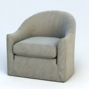 Single Sofa Chair 3d model