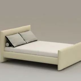 Modern Daybed 3d model