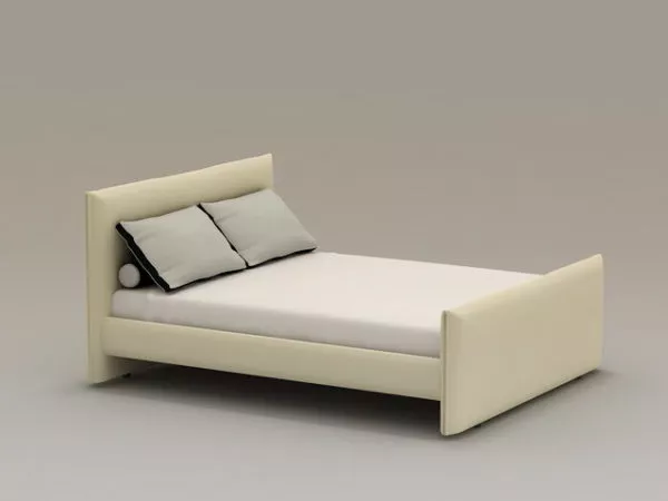 Modern Daybed 3d model Modern Daybed 3d model