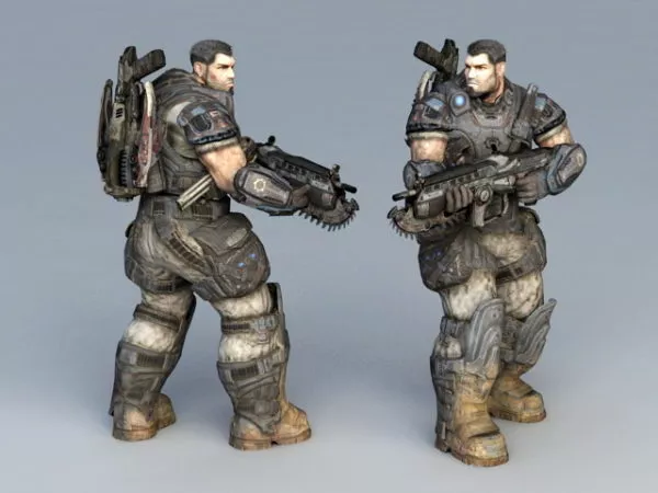 Special Forces Soldier 3d model Special Forces Soldier 3d model