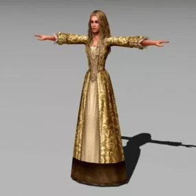 Princess Elizabeth 3d model
