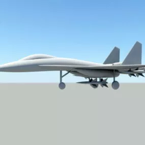 Fighter Aircraft 3d model
