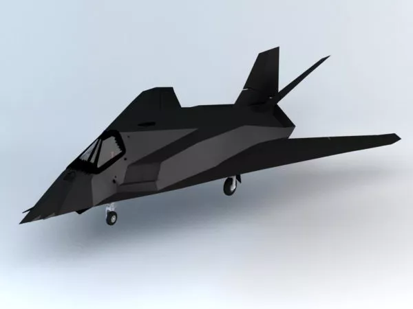 F-117 Nighthawk Stealth Fighter 3d model F-117 Nighthawk Stealth Fighter 3d model