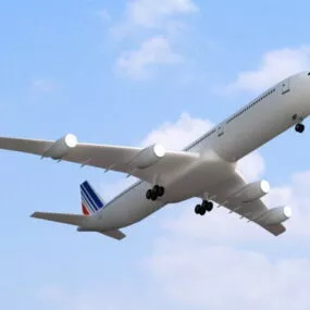 Air France Airbus A340-300 3d model
