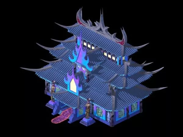 Devil Palace 3d model Devil Palace 3d model