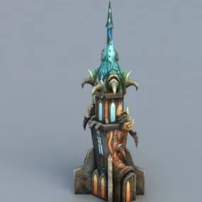 Wizard Tower 3d model